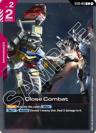 Close Combat