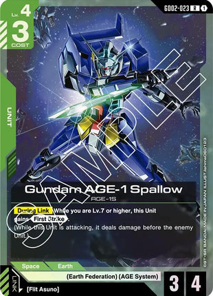 Gundam AGE-1 Spallow