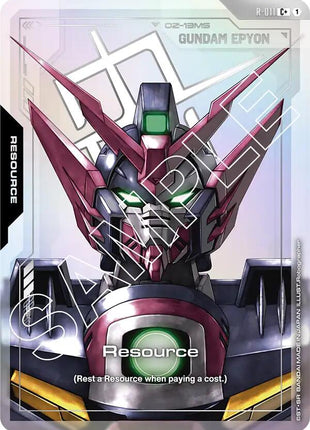 Resource (R-011) (C+)