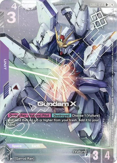 Gundam X (GD02-056) (Store Tournament Winner Pack 02)