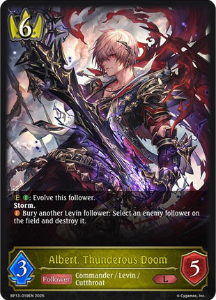 Albert, Thunderous Doom