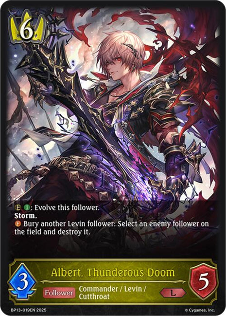 Albert, Thunderous Doom