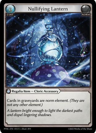 Nullifying Lantern