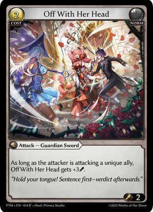 Off With Her Head