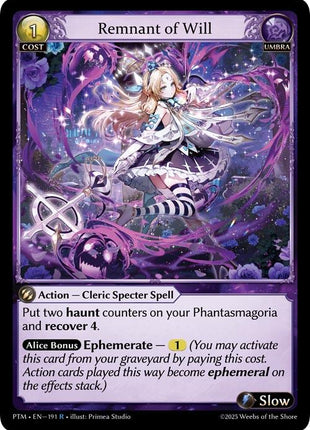 Remnant of Will
