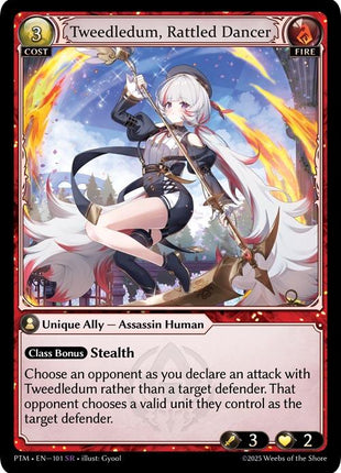 Tweedledum, Rattled Dancer