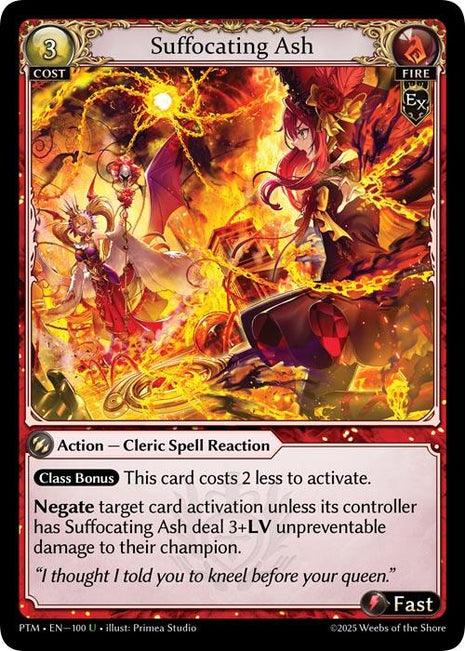 Suffocating Ash (Curio Foil)