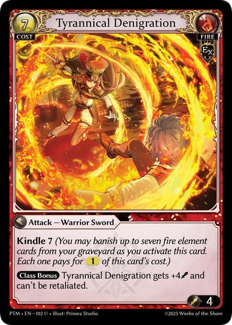 Tyrannical Denigration (Curio Foil)