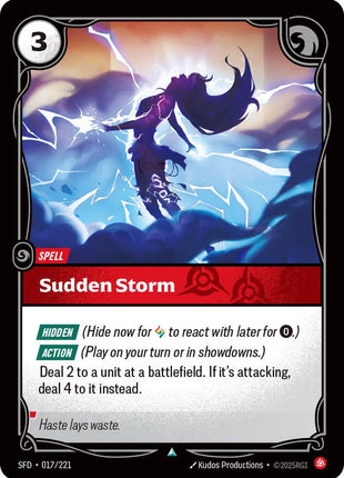 Sudden Storm