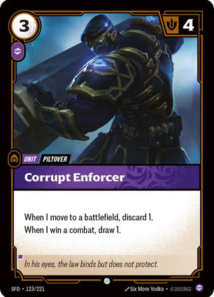 Corrupt Enforcer