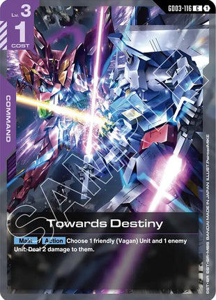 Towards Destiny