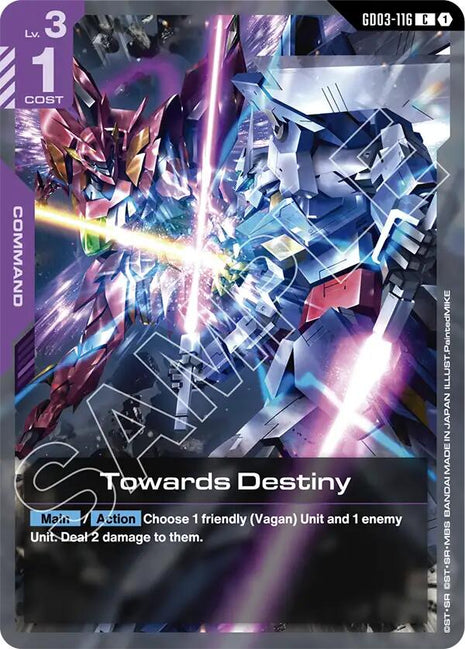 Towards Destiny
