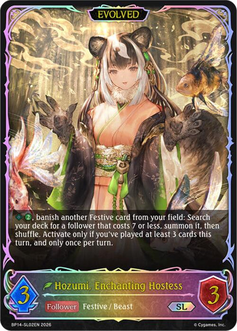 Hozumi, Enchanting Hostess (Evolved) (SL)