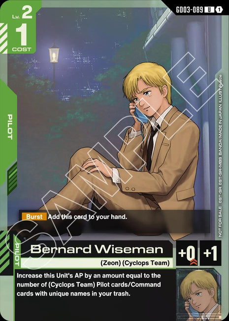 Bernard Wiseman (GD03 Release Event)