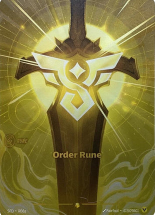 Order Rune (Alternate Art)