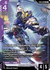 Gundam Barbatos 4th Form (Premium Card Collection Gundam Assemble)