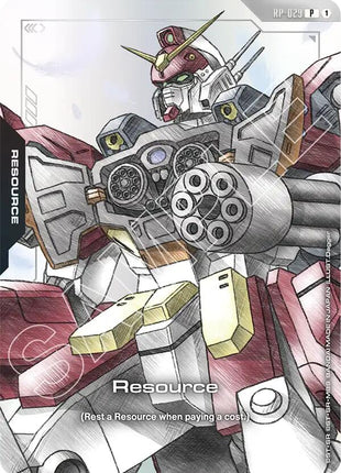Resource (RP-029) (Mobile Suit Gundam Wing)