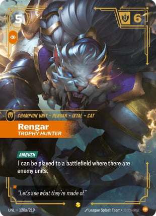 Rengar, Trophy Hunter (Alternate Art)