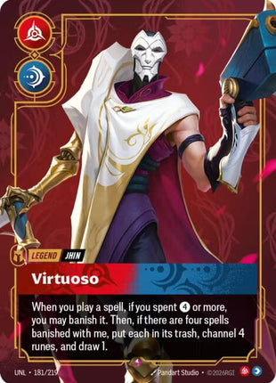 Jhin, Virtuoso