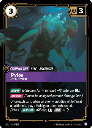 Pyke - Returned