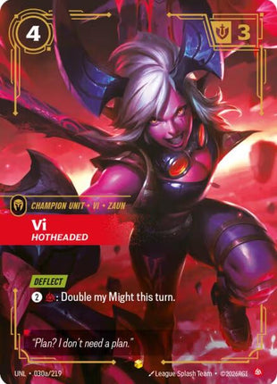 Vi - Hotheaded (Alternate Art)