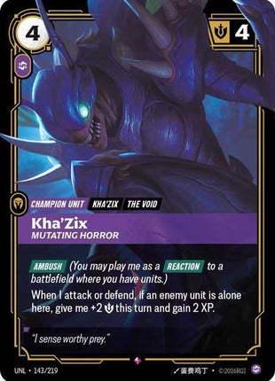 Kha'Zix - Mutating Horror