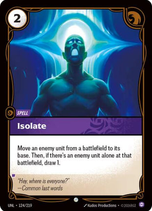Isolate