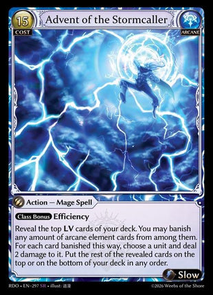 Advent of the Stormcaller