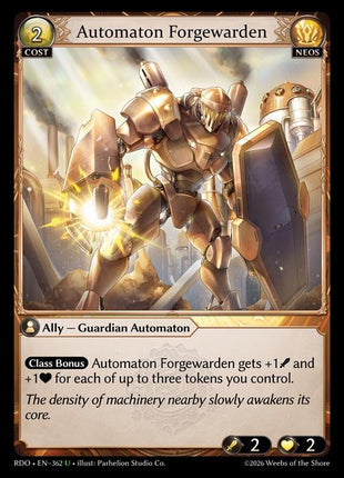 Automaton Forgewarden