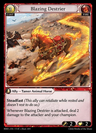 Blazing Destrier