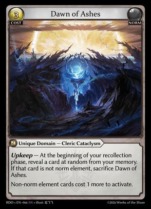 Dawn of Ashes