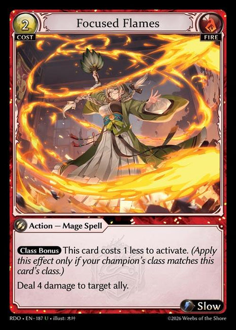 Focused Flames