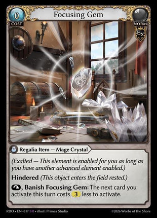 Focusing Gem