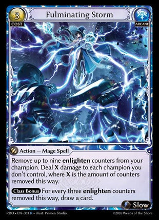 Fulminating Storm
