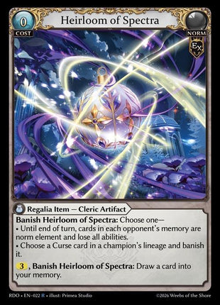 Heirloom of Spectra