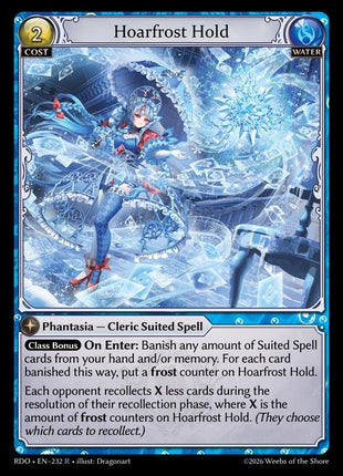 Hoarfrost Hold
