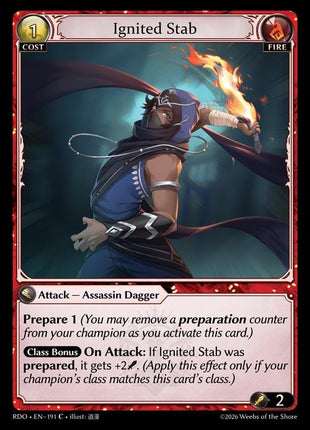 Ignited Stab