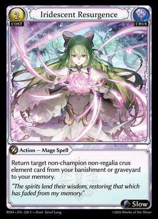 Iridescent Resurgence