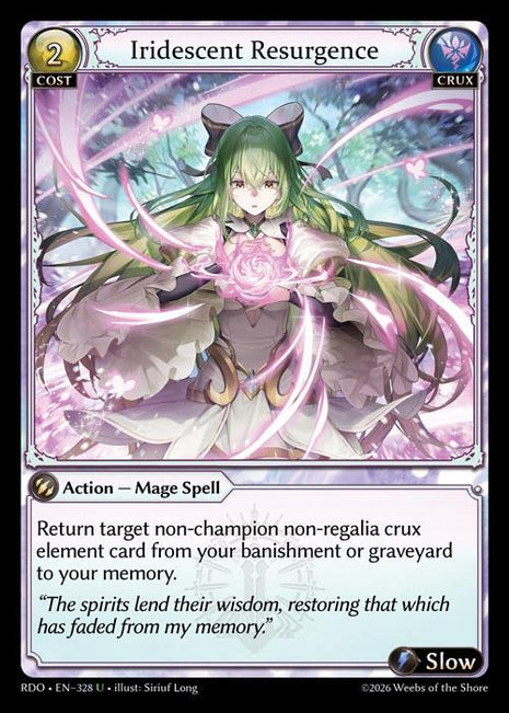 Iridescent Resurgence