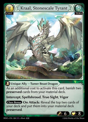 Kraal, Stonescale Tyrant