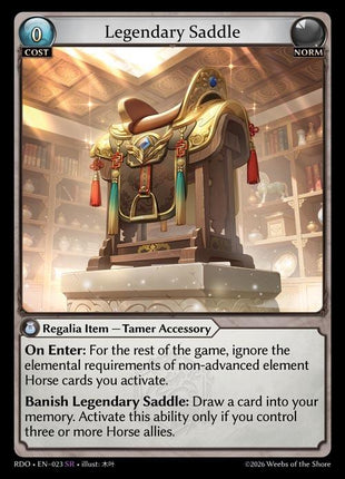 Legendary Saddle