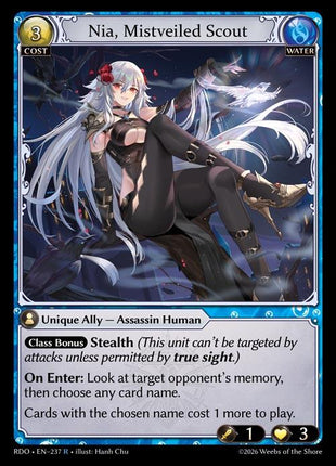 Nia, Mistveiled Scout