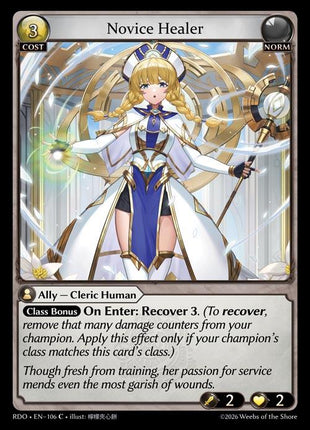 Novice Healer
