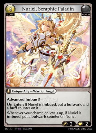 Nuriel, Seraphic Paladin