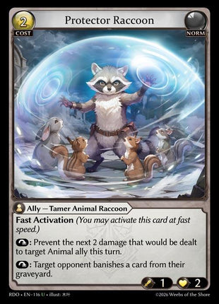 Protector Raccoon