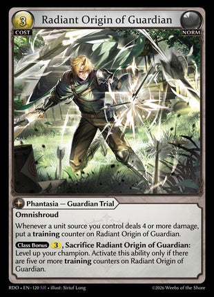 Radiant Origin of Guardian