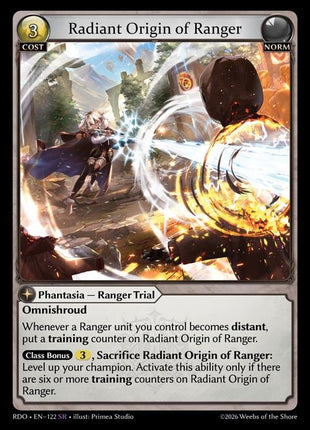 Radiant Origin of Ranger