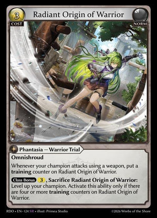 Radiant Origin of Warrior
