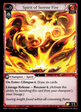 Spirit of Serene Fire