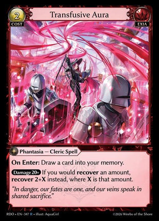 Transfusive Aura